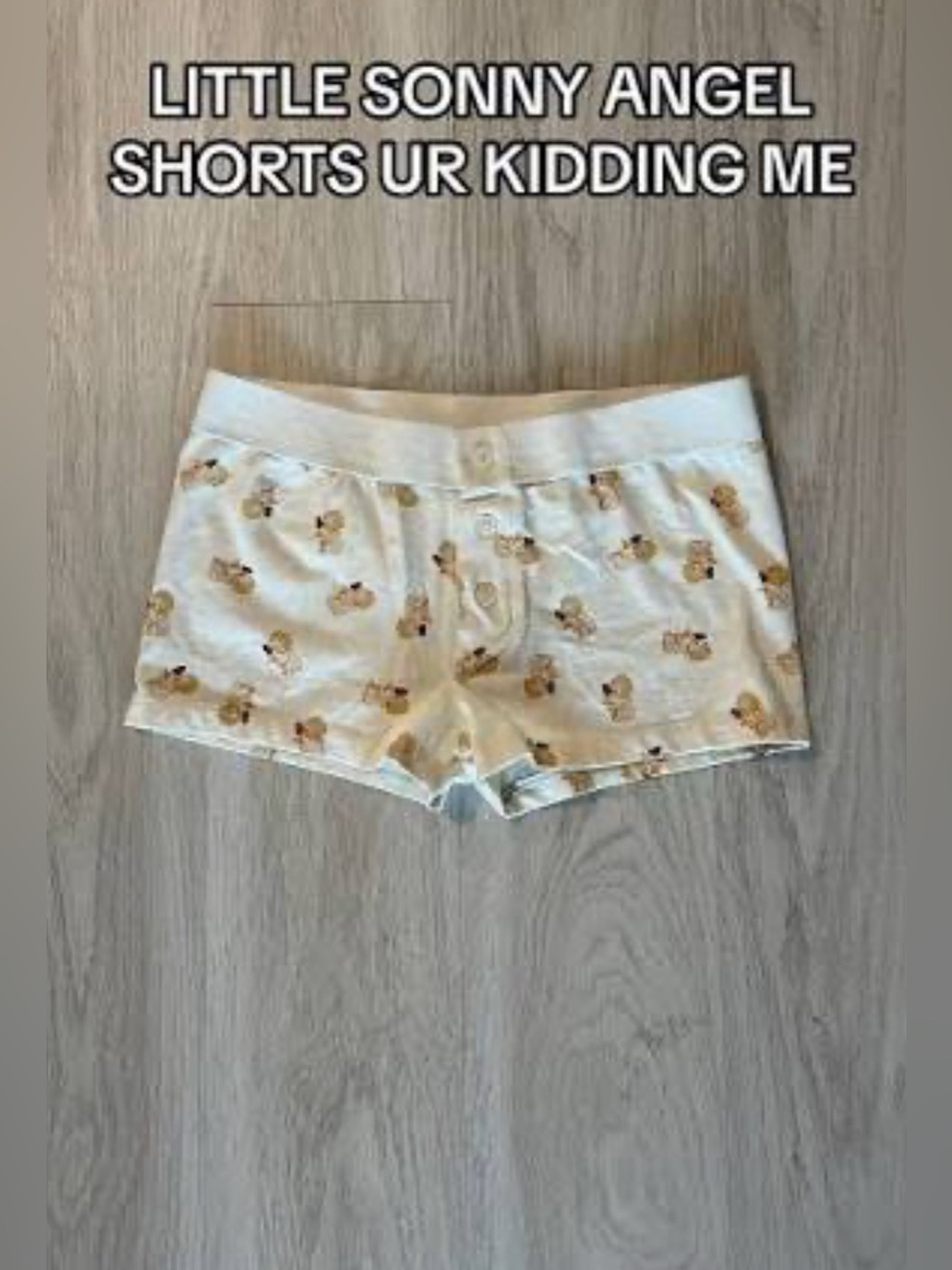 Brandy Melville Cream Casual Shorts
